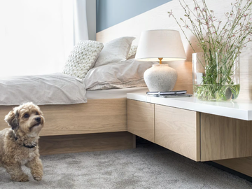 MIRIA 8 - Double bed with integrated nightstands by Sudbrock Möbelhandwerk - view 3